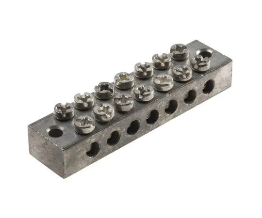 63-7464-68　RS 7 Way双螺杆地球终端铝块螺杆0→16 mm2　283-0774