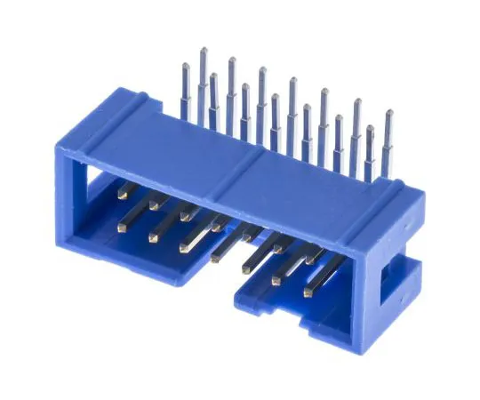63-7359-44　TE ConnectivityAMP-LATCH, 16 Way, 2 Row, Right Angle PCB Header　2-1761605-6