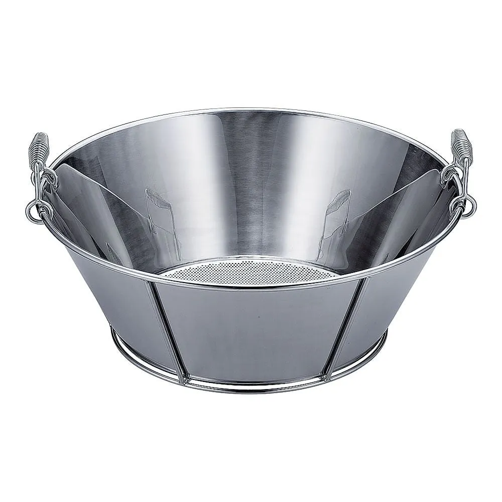 62-6401-70　Deep Fried Zaru/Punching Bottom 65 cm (Hole Diameter Φ2.2 mm)