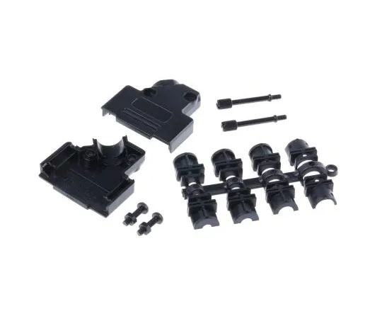 63-7490-19　MH连接器MHD45PPK系列ABS角形D-sub连接器背壳，15路，抗应变　MHD45PPK15-K