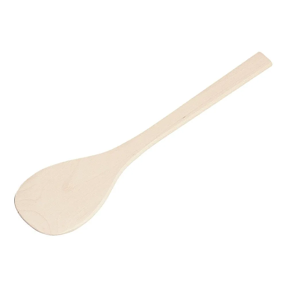 62-6383-11　Wooden round spatel (beech) 54 cm
