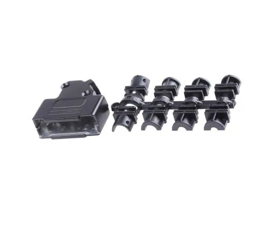 63-7464-92　MH连接器MHD45ZK-BK系列锌角D-sub连接器背壳，15路，抗应变　D45ZK15-BK-K