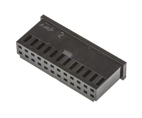 63-7438-44　TE连通性AMPMODU MOD II女性连接器外壳，2.54毫米间距，24路，2列　280515