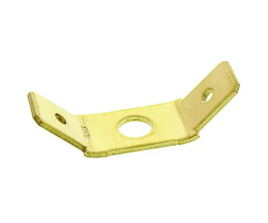 63-7383-96　TE Connectivity FASTON.250系列，45°安装角柱安装标签端子，6.35 x 0.81mm　142241-1