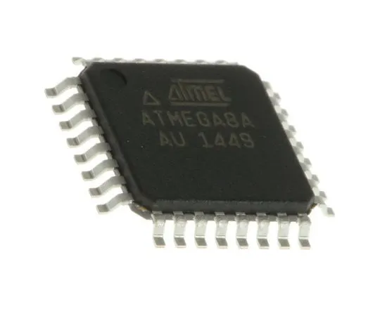 63-7022-79　微芯片技术ATMEGA8A-AU,8位AVR微控制器，16MHz,8kB闪存，32针TQFP　ATMEGA8A-AU