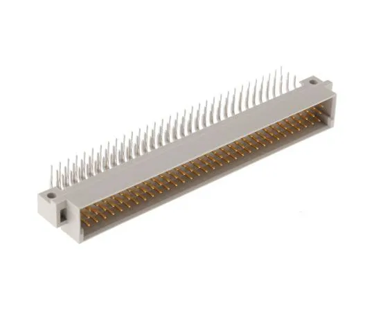 63-7437-09　Harting 96 Way 2.54mm Pitch, Type C2,3Row, Right Angle DIN 41612 Connector, Plug　9031966951