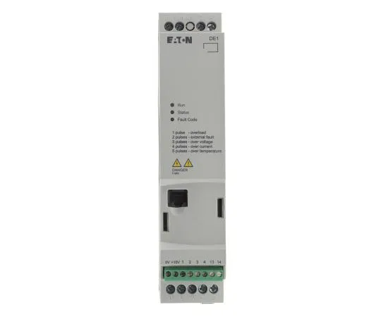 63-7388-67　伊顿变速启动器，1相输入，60Hz输出1.5 kW,带EMC滤波器的230 V交流电，7ADE11,IP20　180654 & DE11-127D0FN-N20N