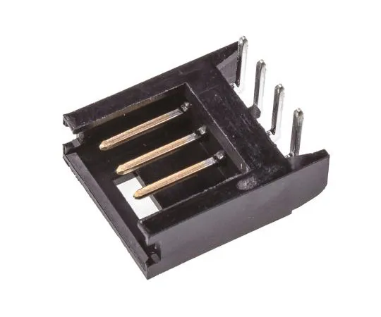 63-7438-31　TE连通性AMPMODU MOD II,4路，1列，直角PCB头　280378-2