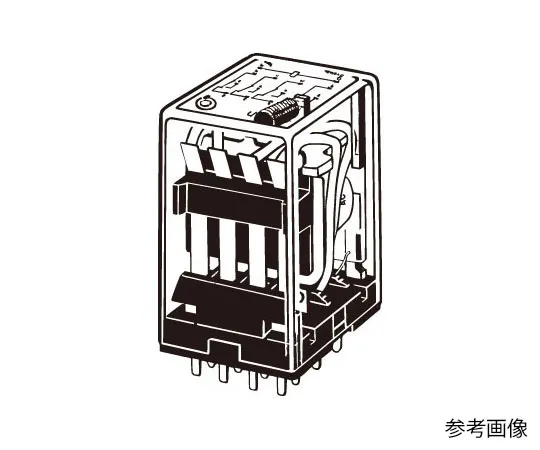 62-4751-18　通用中继MY4　MY4-02-BU-RV AC100