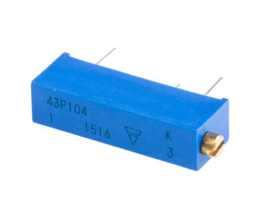 63-7349-72　100kΩ通孔微调电位器0.5W侧调节Vishay43P系列　M43P104KB40