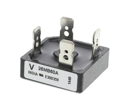 63-7435-60　VishayVS-26MB60A,桥式整流器，25A600V,4针D 34　VS-26MB60A