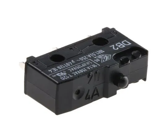 63-7470-79　SPDT-NO/NC按钮微动开关，10.1 A@250 V ac　DB2C-C1AA