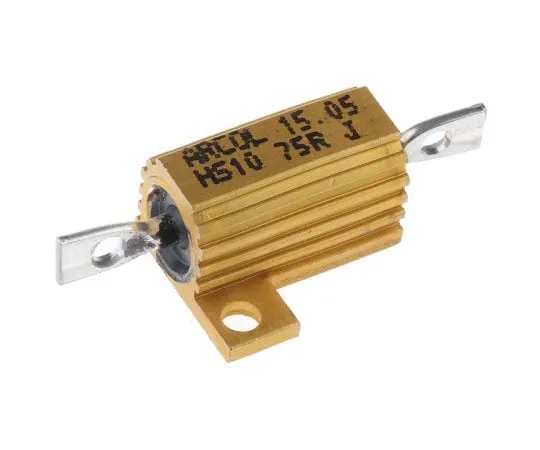 63-7449-61　ArcolHS10系列铝合金厚板轴向线材贴装电阻，75Ω±5% 10W　HS10 75R J