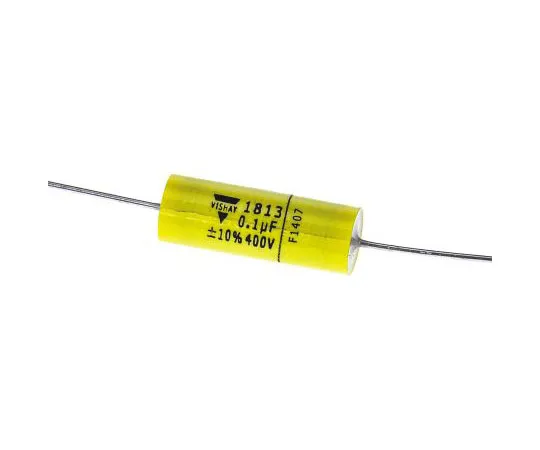 63-7411-58　Vishay100nF聚酯电容器PET 200 V ac, 400 V dc±10% MKT 1813系列通孔　MKT1813410405