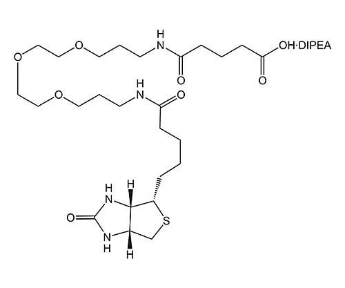 61-0383-92　［已停用］N-Biotinyl-NH- (PEG) 2-COOH, DIPEA (20原子) 851029 500 mg　8510298500