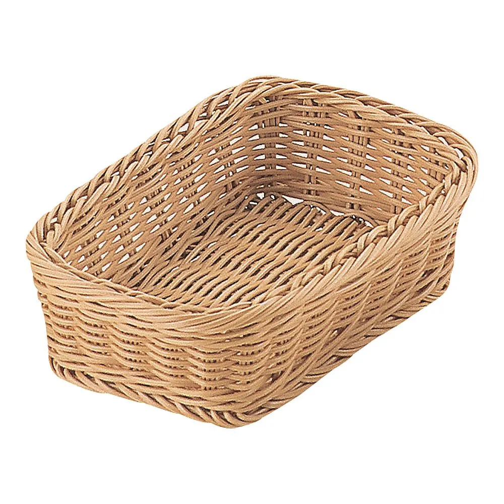 62-6403-13　PP Square Basket Ivory Type 18　RE-303-IV
