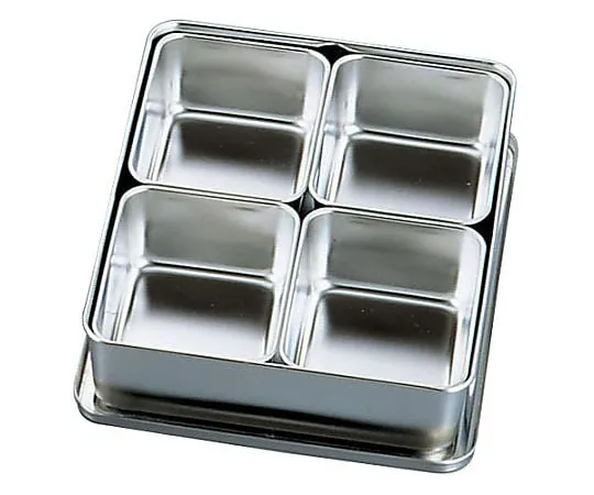 62-6387-61　Murano Stainless Steel Press with Yakumi 4-Pack Square