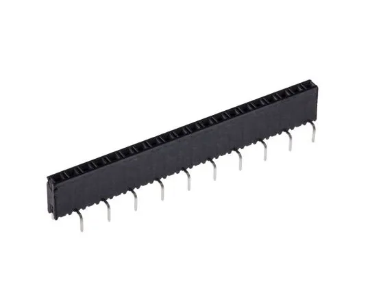 63-7461-67　Samtec 2.54毫米间距20道1排直PCB插座，通孔，焊点终止　BCS-120-L-S-PE
