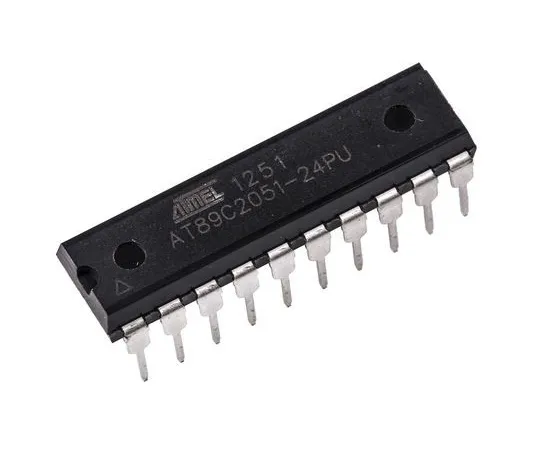 63-7013-91　微芯片技术AT89C2051-24PU,8位8051微控制器，24MHz,2kB闪存，20PinPDIP　AT89C2051-24PU