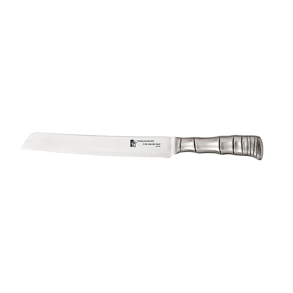 62-6415-24　Tamahagane Bamboo Bread Knife 23 cm　TK-1118