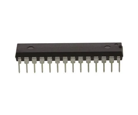 63-7022-49　微芯片技术ATMEGA8-16PU,8位AVR微控制器，16MHz,8kB闪存，28针PDIP　ATMEGA8-16PU
