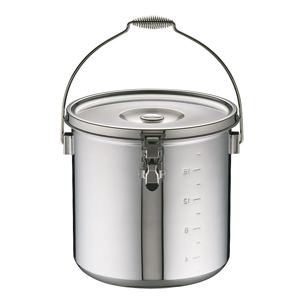 62-6380-71　KO 19-0 Electromagnetic Cooker Compatible Stacking Food Can 30 cm