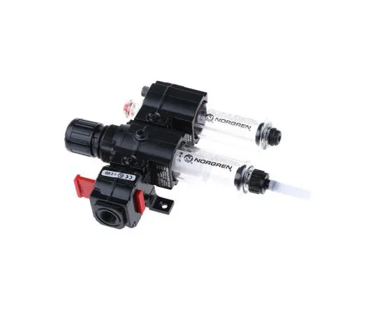63-7460-42　Norgren G 3/8过滤调节器润滑器，半自动排水，40μm过滤尺寸　BL72-301G