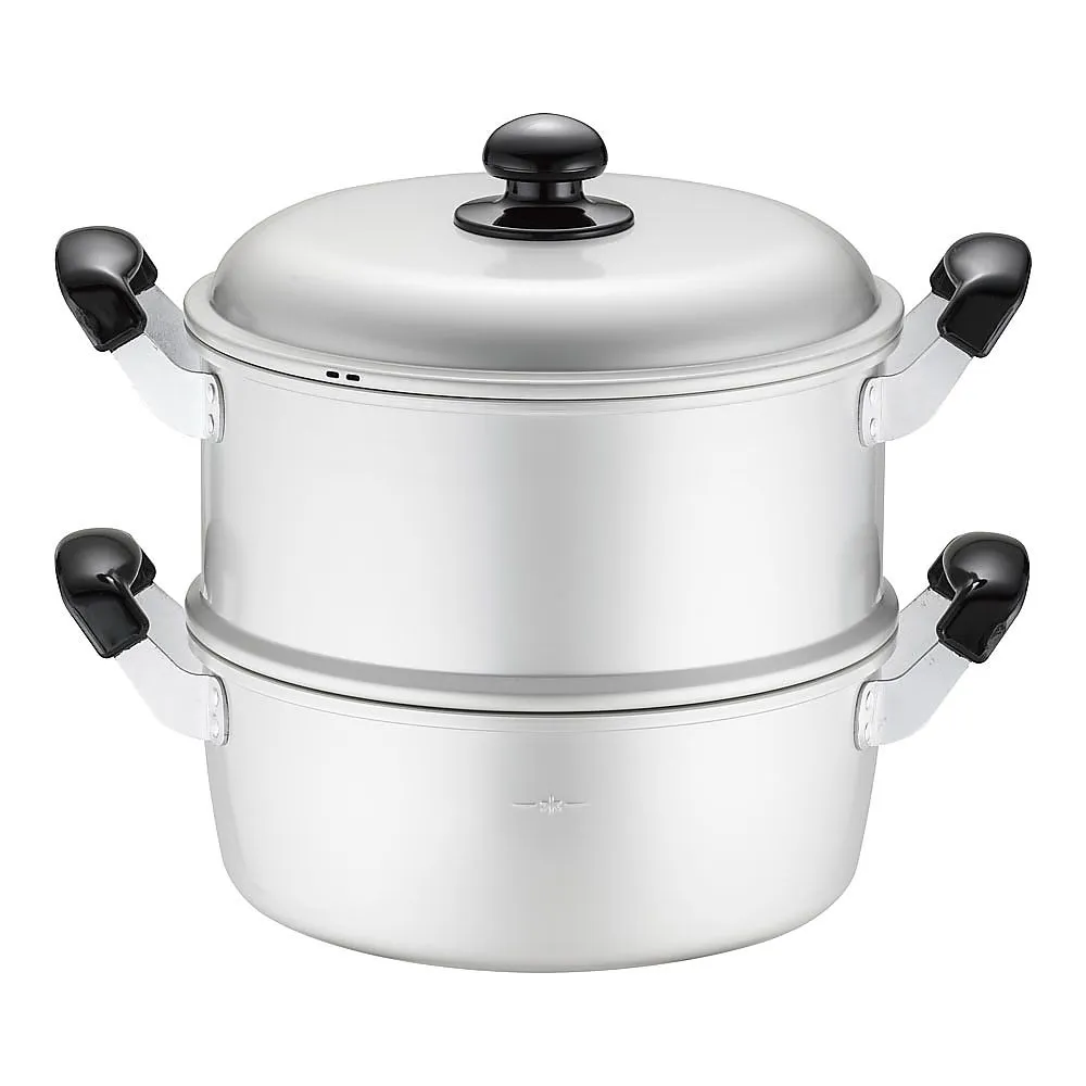 62-6440-12　Alumite Yuge Travel Steamer Set 26 cm
