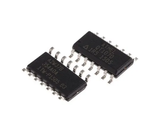 63-7013-86　AT42QT1070-SSUR,扩频电荷转移触摸屏控制器Serial-I2C,14引脚SOIC　AT42QT1070-SSUR