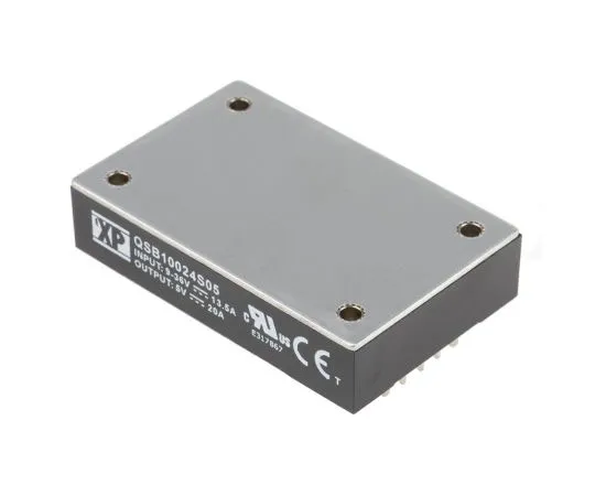 63-7393-34　XP电源QSB100100W隔离直流-直流转换器PCB安装，电压在9→36 V直流，电压在5V直流　QSB10024S05