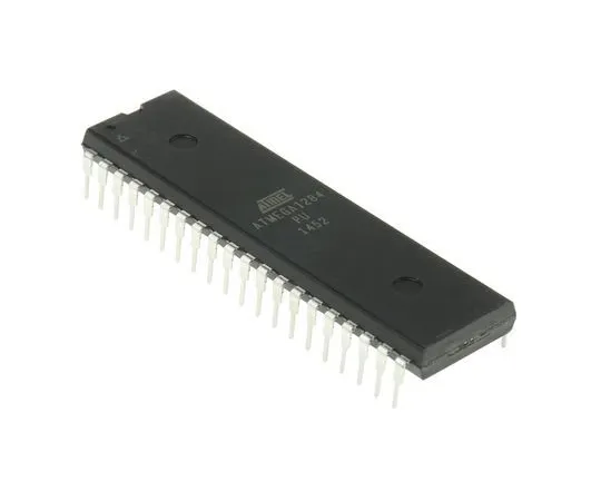 63-7015-02　微芯片技术ATMEGA1284-PU,8位AVR微控制器，20MHz, 128 kB闪存，44-PinPDIP　ATMEGA1284-PU