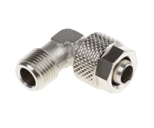 63-7478-62　RS PRO弯头连接器，R 1/8公杆，推入8毫米　299-4086