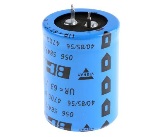 63-7408-62　Vishay 4700μF63V直流铝电解电容器，通孔30 (Dia。)x 40 mm+85°30mm 10mm　MAL205658472E3