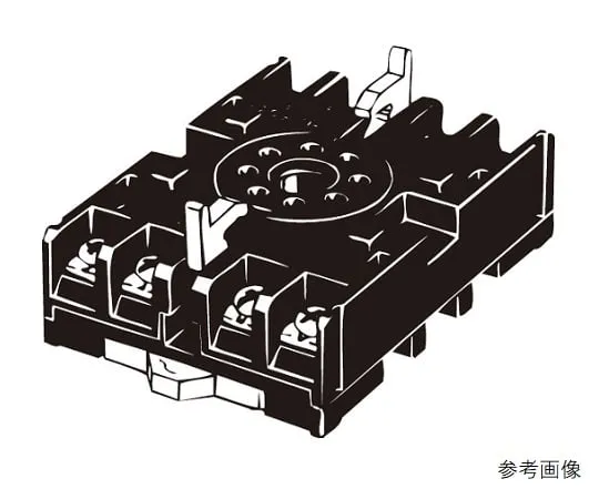 62-4722-04　通用插座 (圆型) P2CF (表面连接)　P2CF-08-E