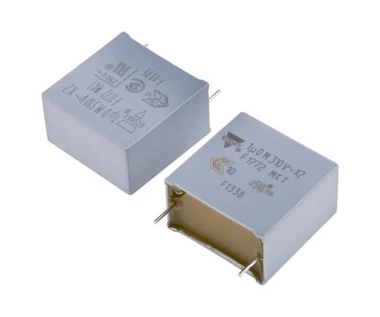 63-7347-82　Vishay 1μF聚酯电容器PET 310V ac±20% F1772系列通孔　F17725102260