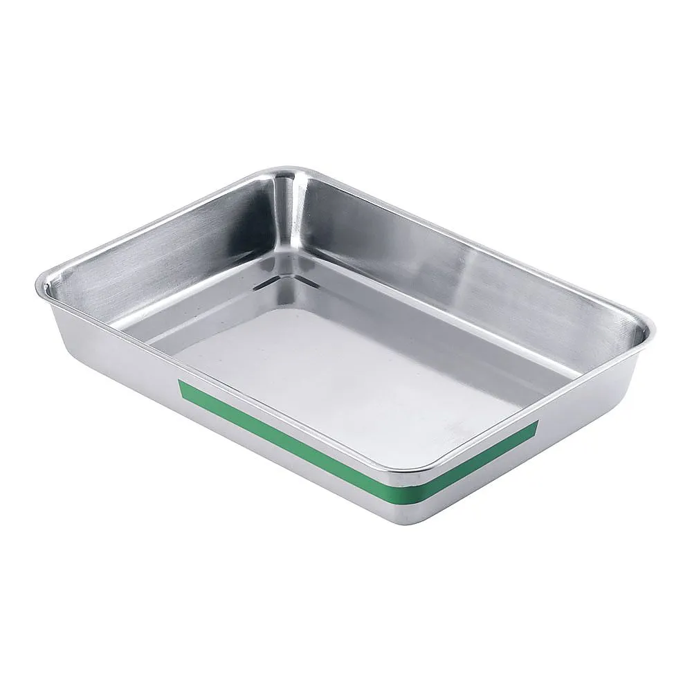 62-6369-68　TKG Stainless Steel Color Line Square Butt 8-Pack Green　ABTE508