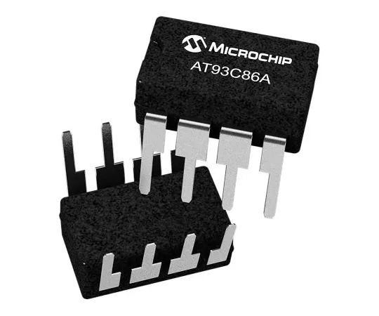 63-7014-66　Microchip TechnologyAT93C86A-10PU-2.7, 16kbit EEPROM Memory8-PinPDIPSerial-3Wire　AT93C86A-10PU-2.7