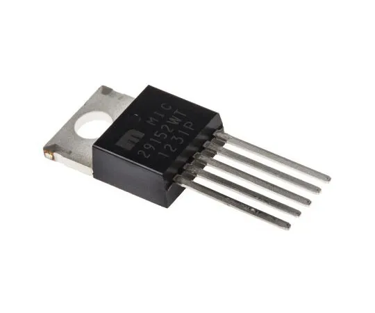 63-7353-22　微芯片MIC29152WT, LDO调节器，1.5A可调，1.25→26 V,±1% 5针，TO-220　MIC29152WT