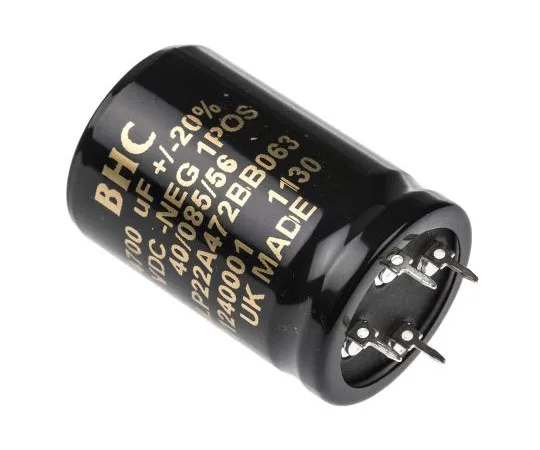 63-7434-90　凯美特4700μF63V直流铝电解电容器，通孔30×45mm+85°C 30mm 45mm　ALP22A472BB063