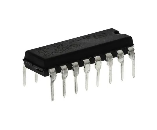 63-7362-02　意法半导体ULN2068B四端NPN Darlington对，1.75 A 50 V,16针PDIP　ULN2068B