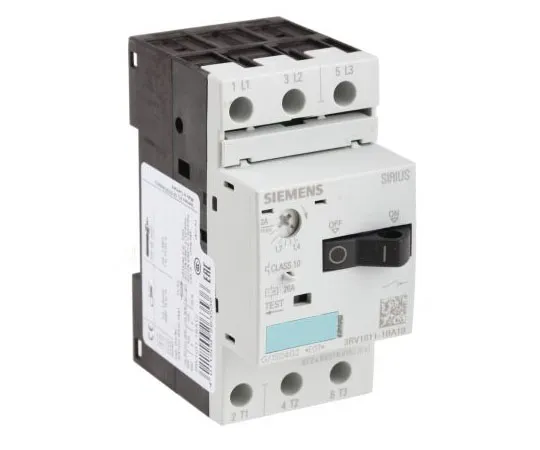 63-7444-16　Siemens Sirius Innovation 690 V Motor Protection断路器，3P通道，1.4→2 A, 100 kA　3RV1011-1BA10