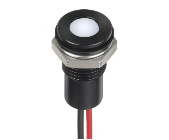 63-7027-80　RS PRO白色指示器，24 V直流，8毫米安装孔尺寸，导线终止，IP67　132-9157