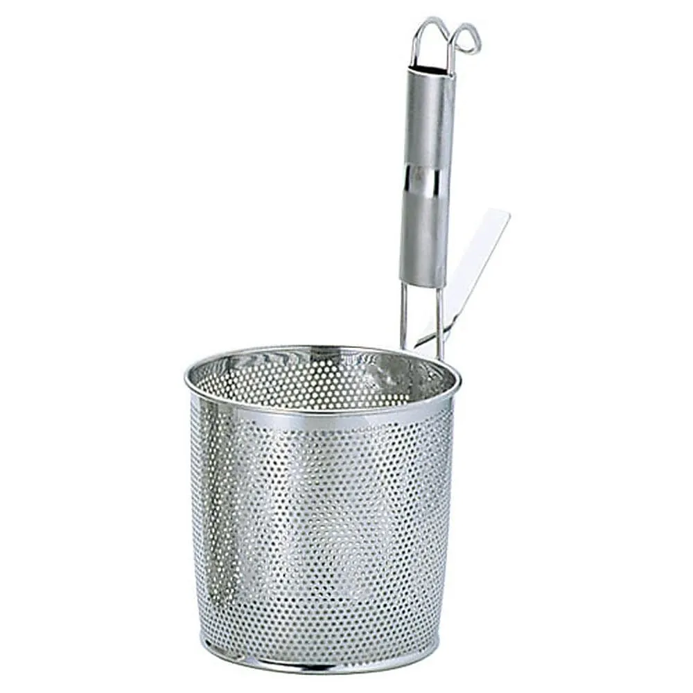 62-6438-91　Eco Clean Pipe Pattern Punched Bottom Plain Boiled Zaru S UK18-8