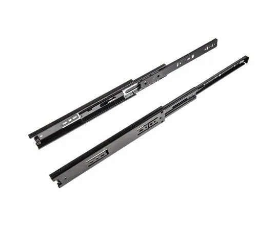 63-7476-91　精确的钢制抽屉滑轨，250mm闭合长度，45kg负载　DB3832-0025