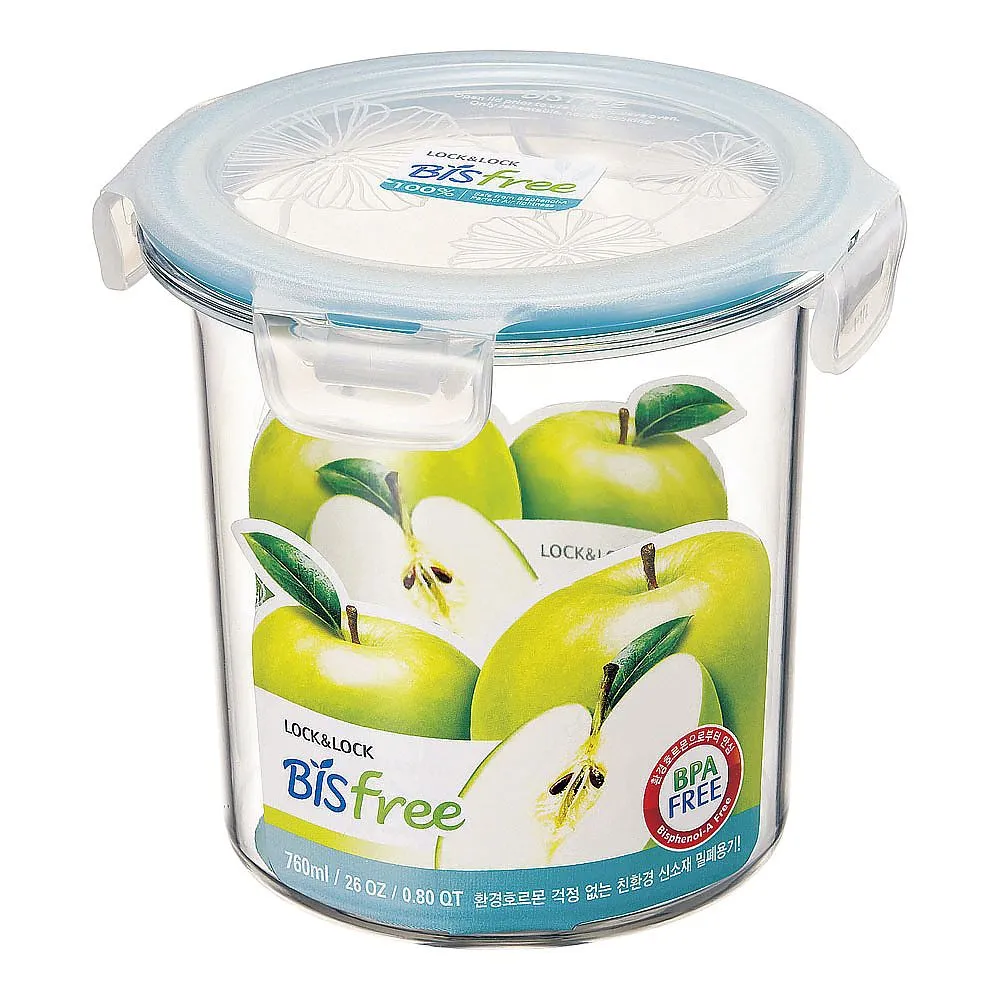 62-6389-87　L&L Tabletop Container Round　LBF632