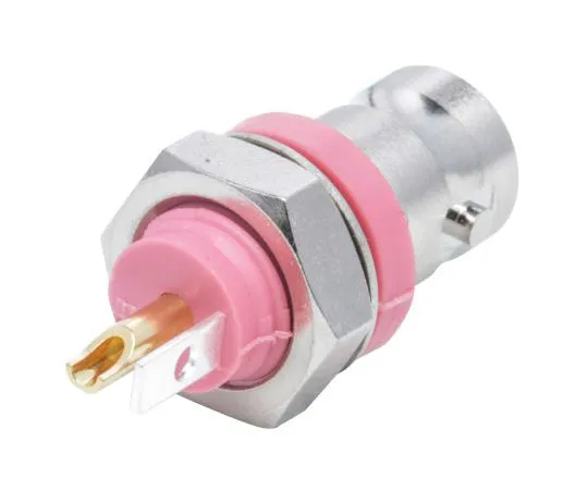 63-7416-72　Telegartner直线50Ω面板安装BNC接头，插孔，镍，焊点终止　J01001C0043