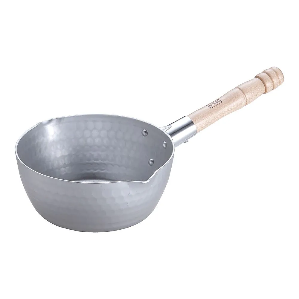 62-6343-74　Aluminum Casting Snow Flat Pot 16 cm (Graduated)