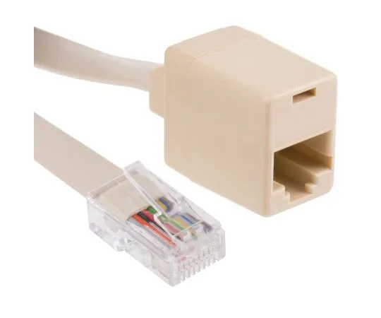 63-7412-21　RS ProCat3RJ45女性，RJ45男性延长器，1端口，2米延长长度　186-3161