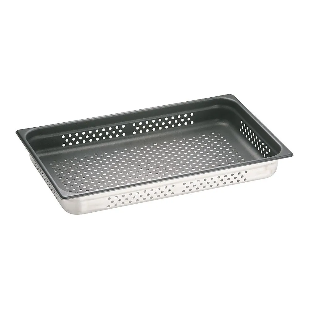 62-6359-77　Nonstick Gastronomic Hole Pan 1/1 65 mm　AGS0903