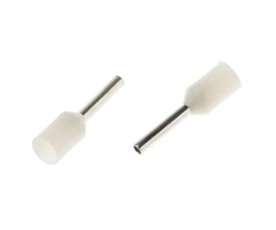 63-7359-20　JST GTR系列绝缘压紧靴带铁，8mm针长，1.2mm针直径，0.75mm2线材尺寸，白色　GTR0.75-8